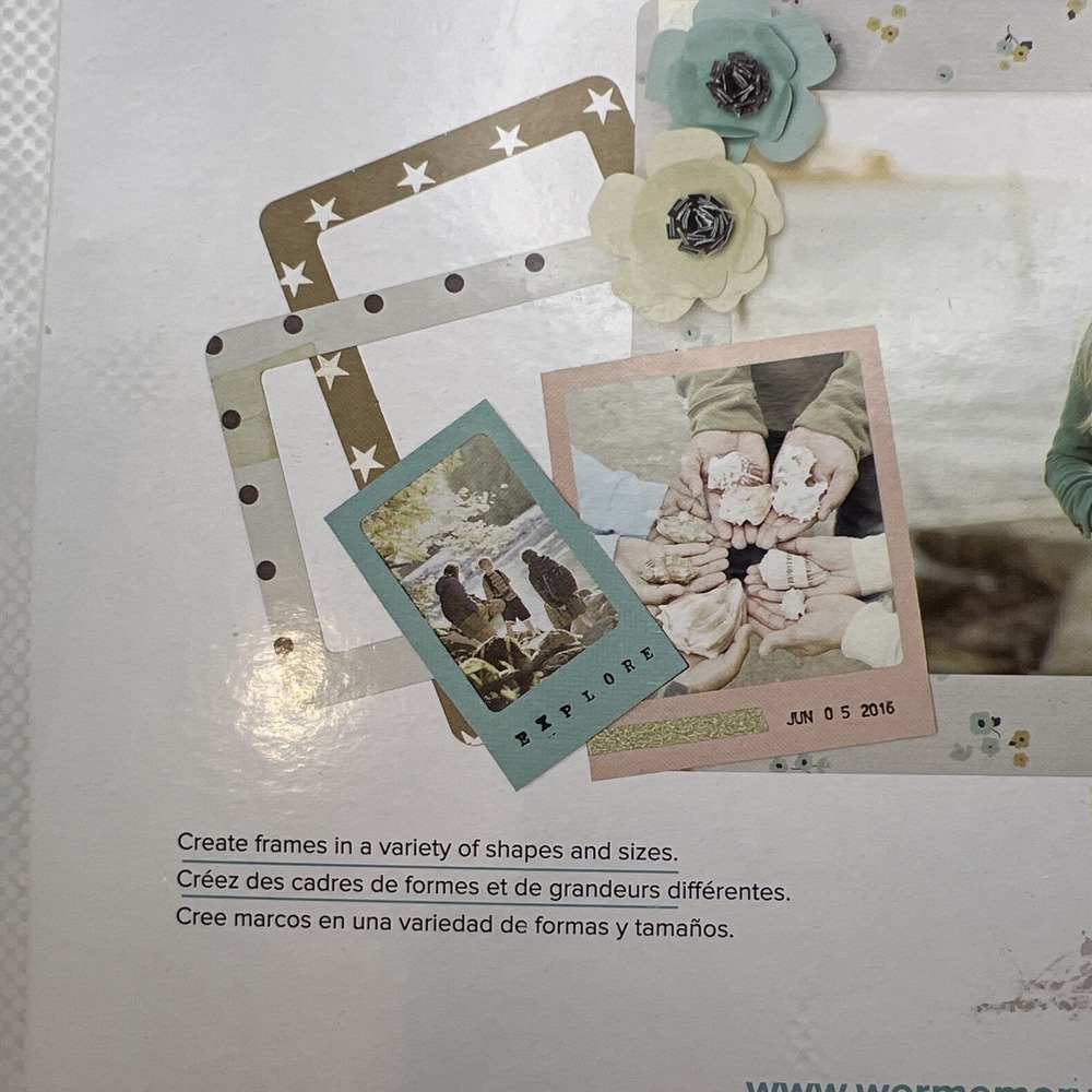 We R Memory Keepers Frame Punch Board Set New In Package - Picture 6 of 9